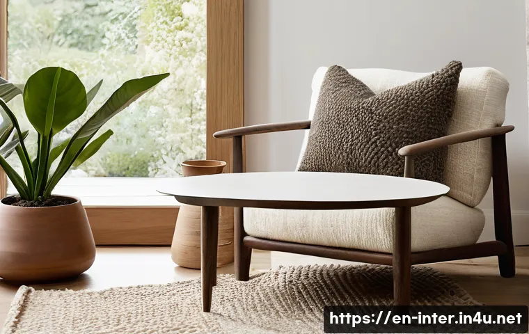 홈 인테리어 브랜드 순위 - **Image Prompt: "Serene Modern Organic Living Room with Rich Textures"**
    A wide-angle shot of a ...